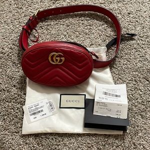 **SOLD** Gucci GG Marmont belt bag